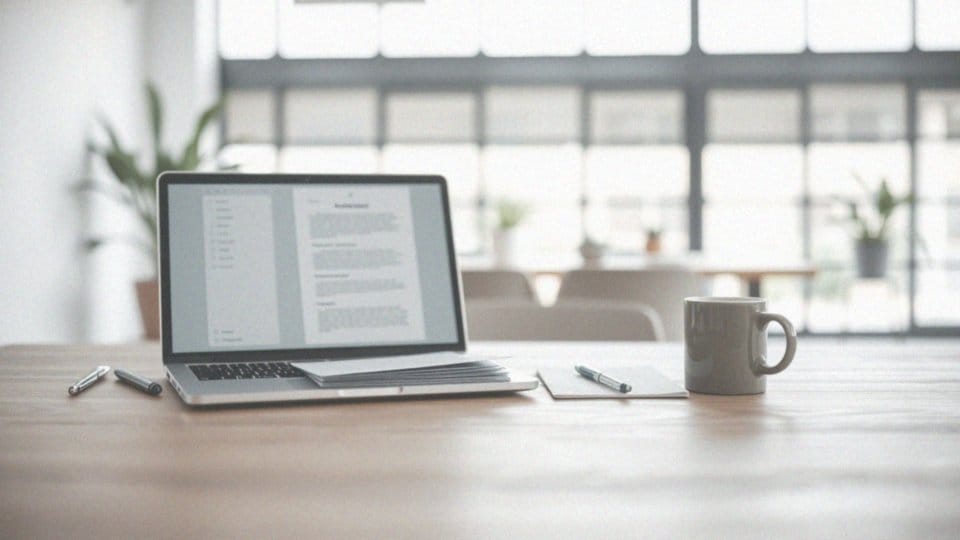 Jakie informacje powinny być zawarte w dokumencie aplikacyjnym?
