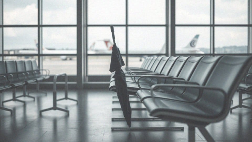 Jakie są zasady przewozu parasoli w różnych liniach lotniczych?