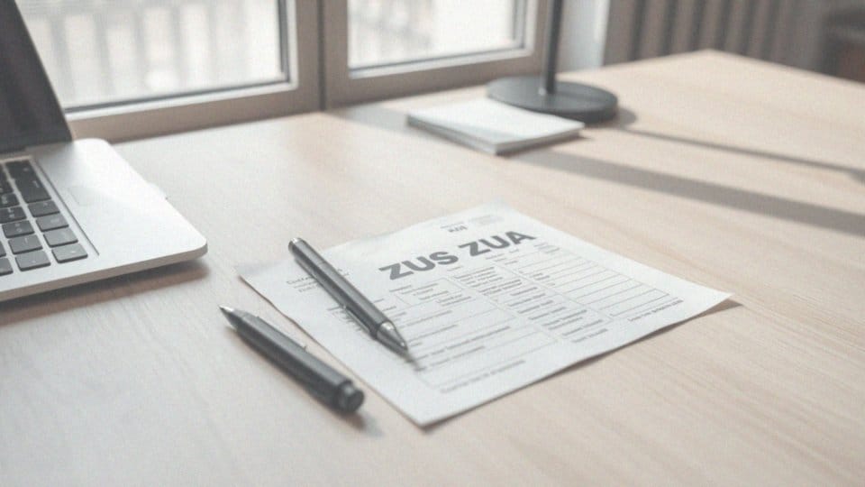 Jakie dane należy wprowadzić w formularzu ZUS ZUA?