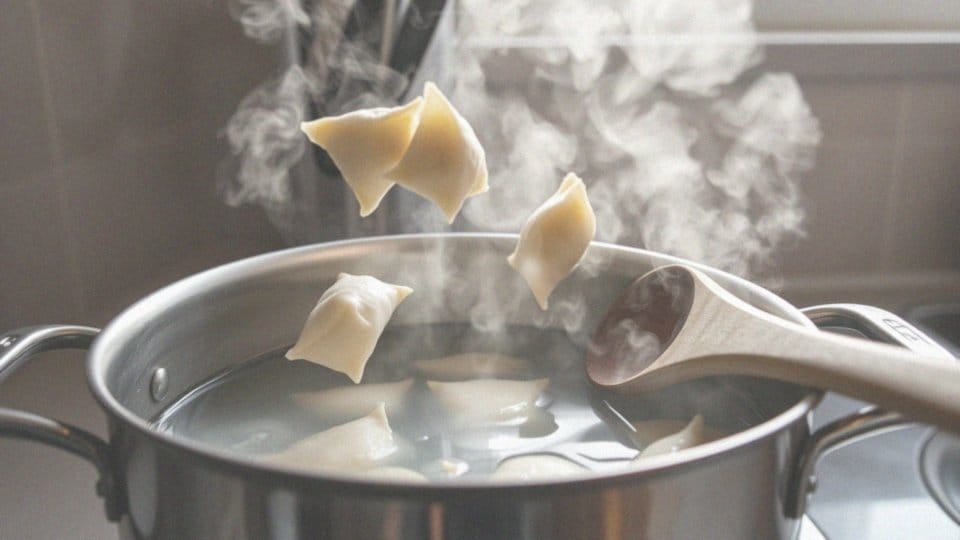 Jak wrzucać pierogi do wody?