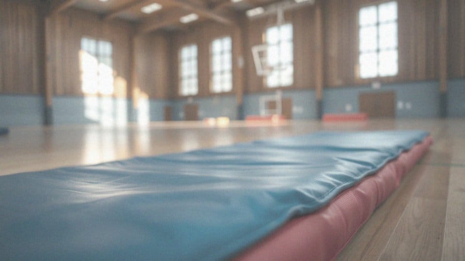 Jakie właściwości powinien mieć materac gimnastyczny zeskokowy?