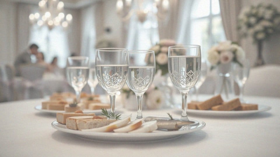 Dlaczego wódka jest trunkiem podstawowym na weselach?