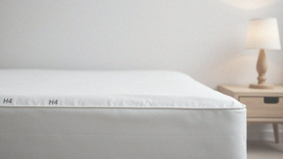 Dlaczego materace H4 i H5 są odpowiednie dla cięższych osób?