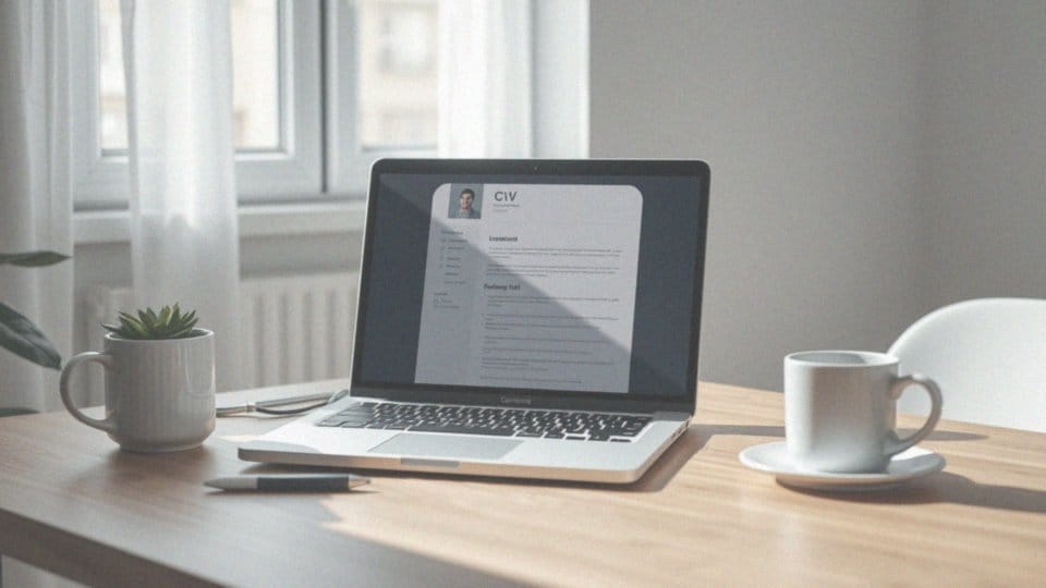 CV szablon darmowy – jak stworzyć profesjonalne dokumenty aplikacyjne?