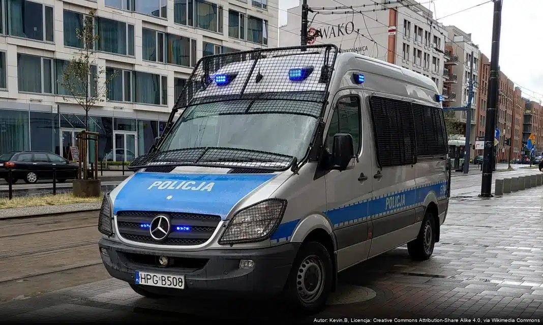 Policja zabezpiecza miejsce znalezienia niewybuchów w Podleszanach