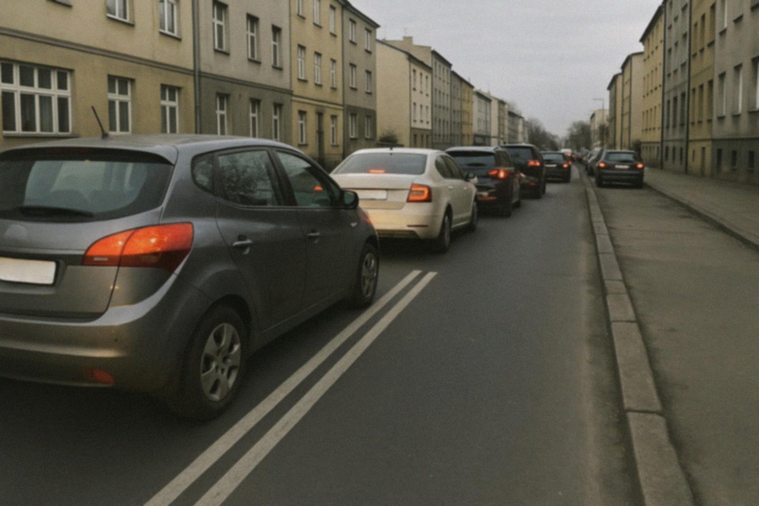 Przemiany w organizacji ruchu na ul. Armii Krajowej w Radomyślu Wielkim